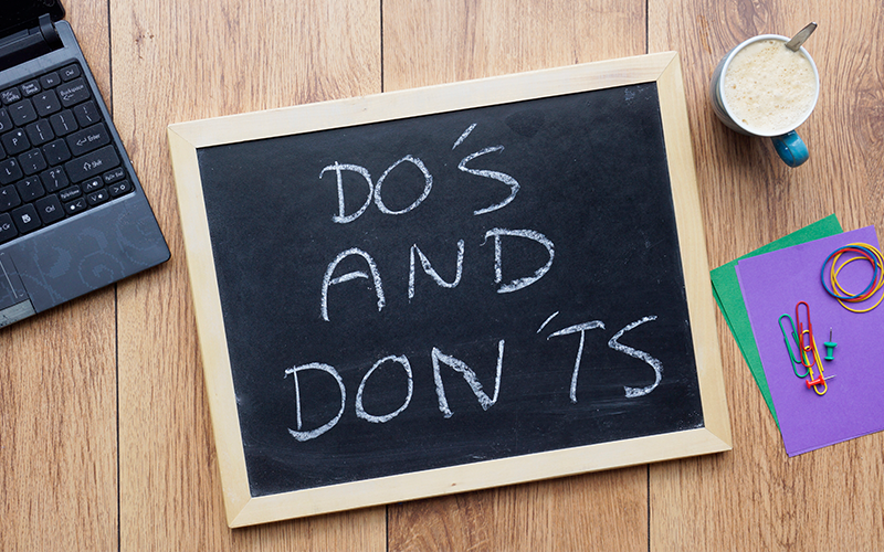 Do's and Don'ts of a Successful eCommerce Website